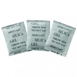 Moisture Absorbing Silica Gel Packets 