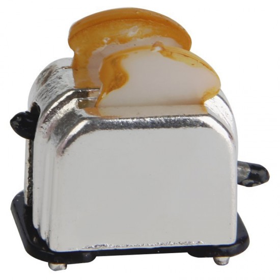 MiniatureToaster with 2 Piece of Bread