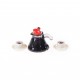 Mini 3 Pcs Set Coffee Pot Cup And Saucer