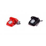 Miniature Metal Telephone Classic