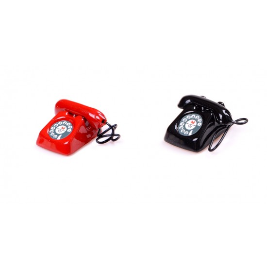 Miniature Metal Telephone Classic