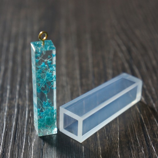 Silicone Cube Pendant Mold