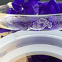 Silicone Bangle Mold Cylindrical moire