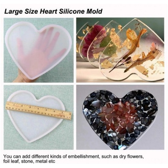 Large Heart shaped Mold