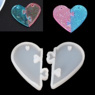 Heart couple mold