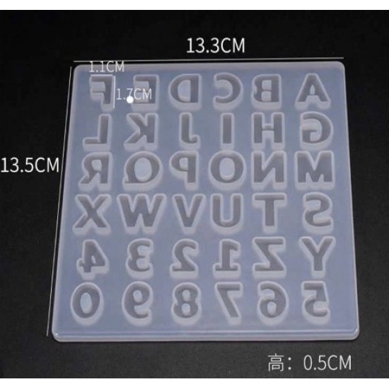 Small Alphabet Mold