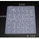 Small Alphabet Mold