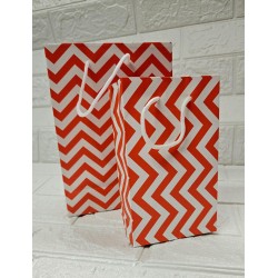 Red Zig Zag Bag