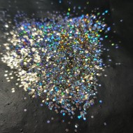 Holographic Hexagon Glitter