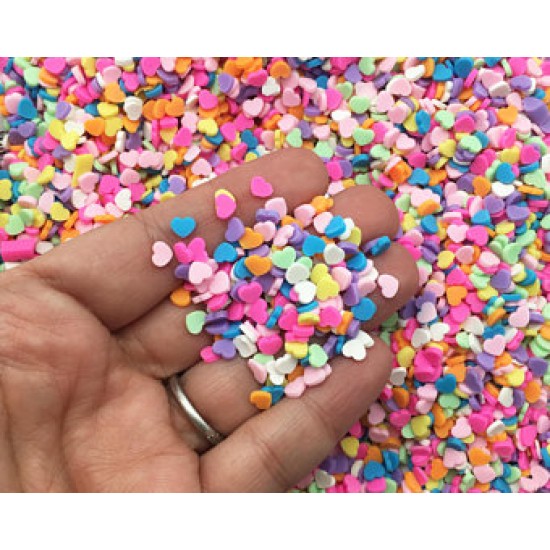 Clay Heart Sprinkle