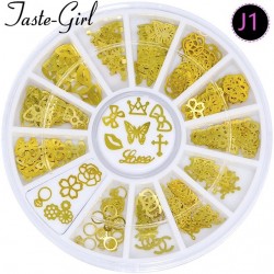 Gold Metal Thin slice - J1