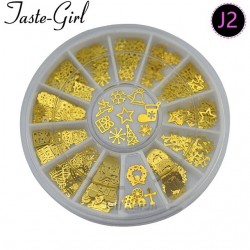 Gold Metal Thin slice - J2