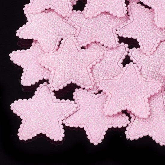 Non Woven Glitter Star Patch