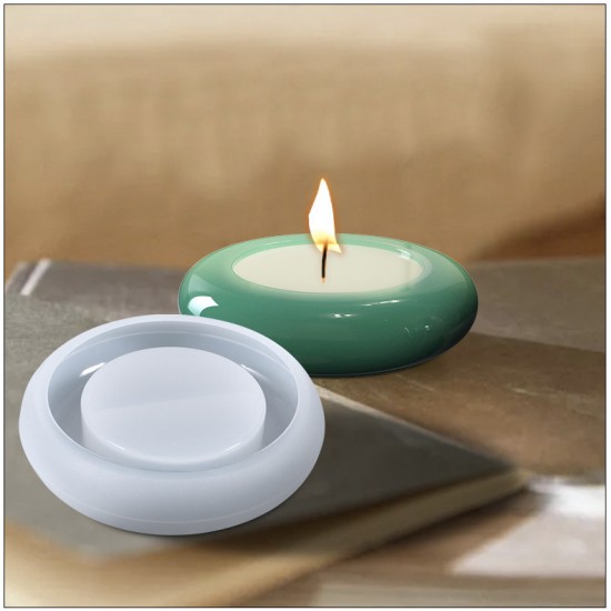 Round candle Holder Mold