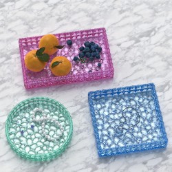 Diamond Pattern Dish Mold