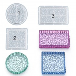 Diamond Pattern Dish Mold