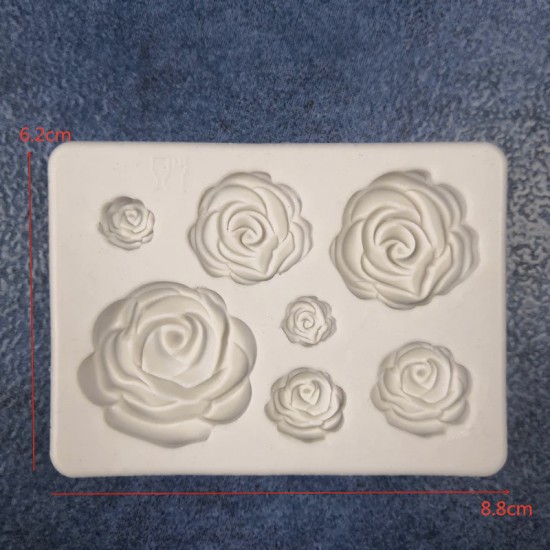 Rose Multi Shape Mold