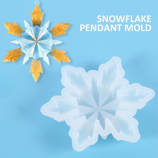 Snowflake Hanging Silicone Mold