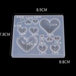 Mini Heart cavity Mold