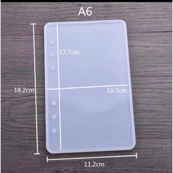 Notebook Cover Mold A6