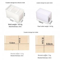 Rectangle Shape Coaster Stand Mold