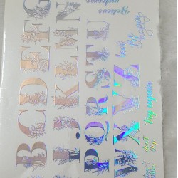 Holographic Insert Sticker 1