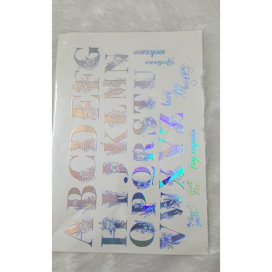 Holographic Insert Sticker 1