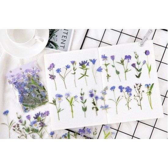 Purple Flowers Sticker