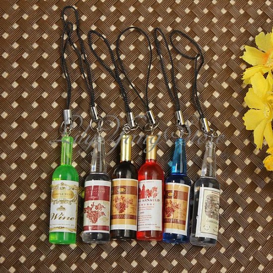 Wine bottle charms without string