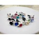 Crystal Rhinestones DIY Accessory Earphone Jack Plug 3.5mm Dust Plug