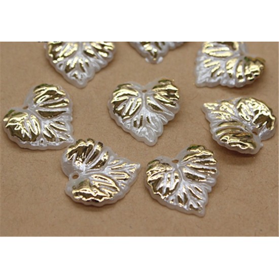 Resin ABS Ivory Golden Leaf 