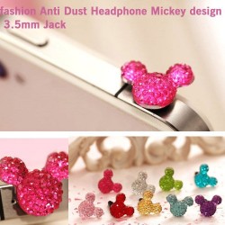 Anti Dust Plug Headphone Mickey