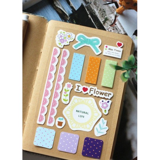 Sweet Lace Paper Stickers 