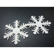 felt snowflake - 40mm 