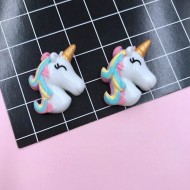 Unicorn Multicolor Flatback