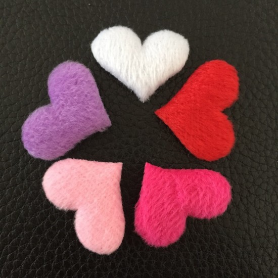 Padded beautiful Heart Applique