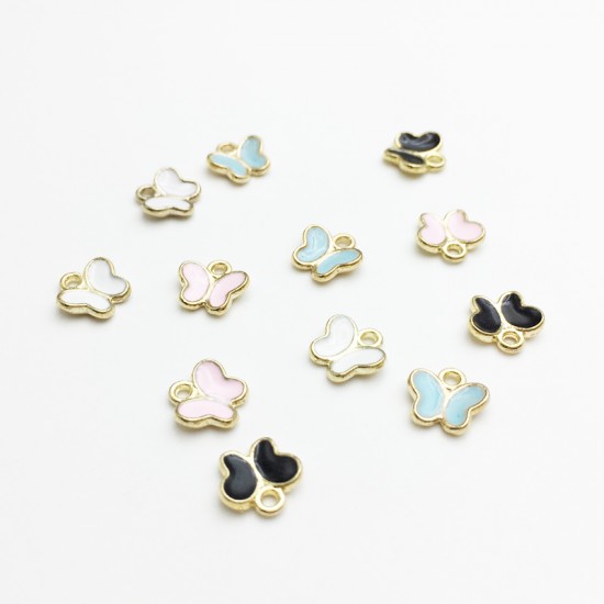 Little Cute Butterfly Enamel Charm