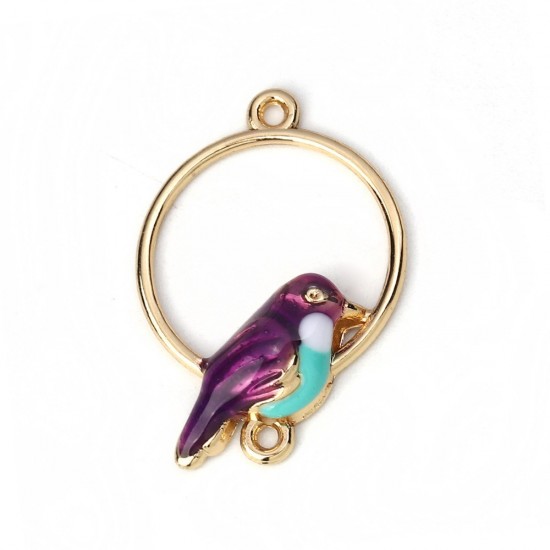 Bird Enamel Bezel