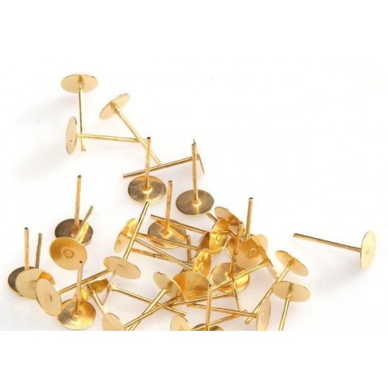 Gold Earring Stud