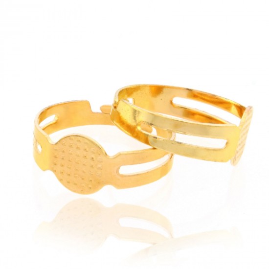 Gold Adjustable ring