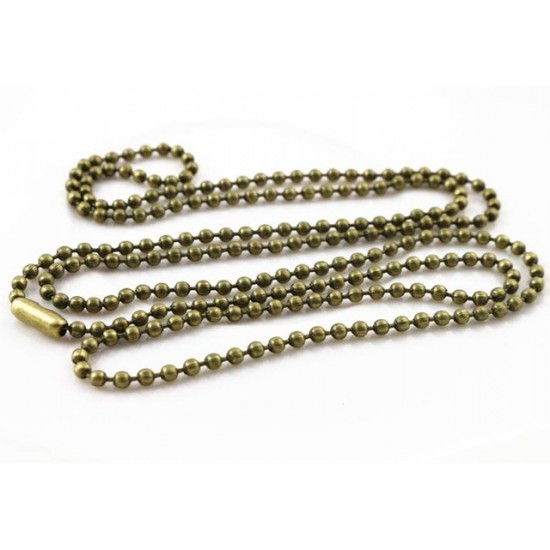 Ball Beads Chain Necklace