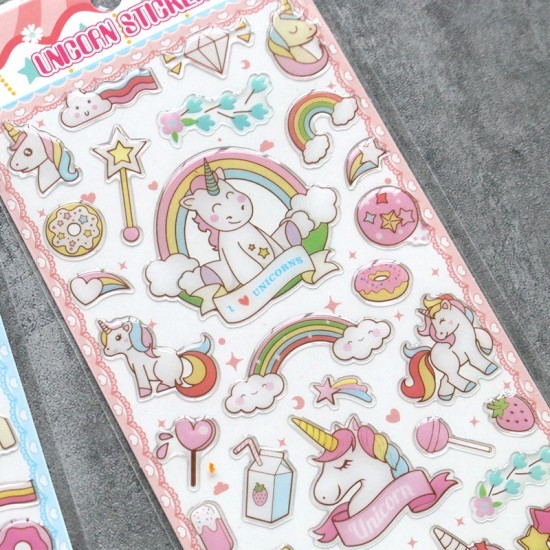 Kawaii Unicorn Stickers